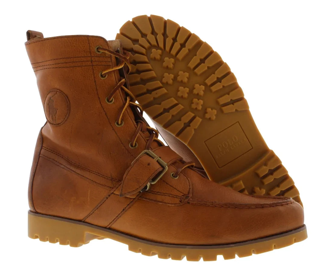 Ranger 8 Lauren Boot Lace-up Hiker Polo Ralph Mens Tan