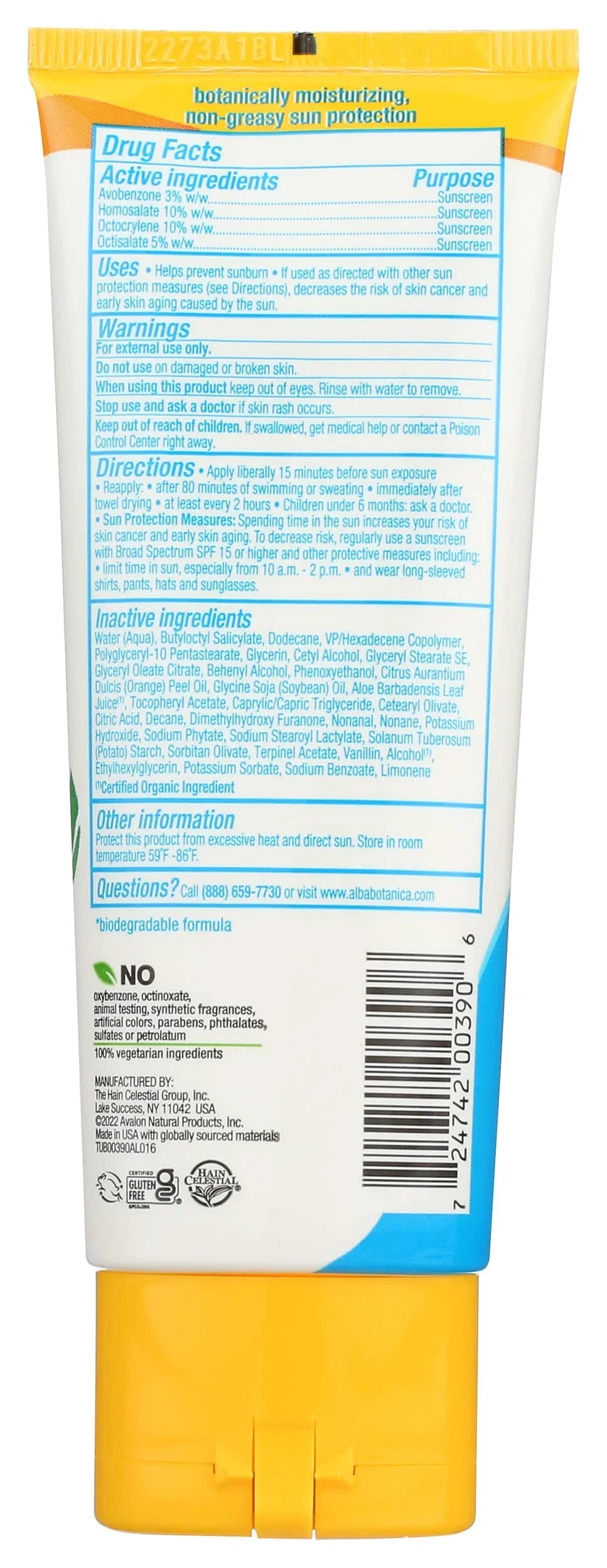 Sunscreen Fragrance Free, 45, Alba Oz Sport, Vary) 4 SPF Lotion, May Botanica (Packaging