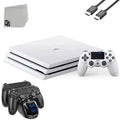Axtion HDMI Gaming Console Dock White 4 Cable with Used Charging 1TB Pro PlayStation Bolt Sony