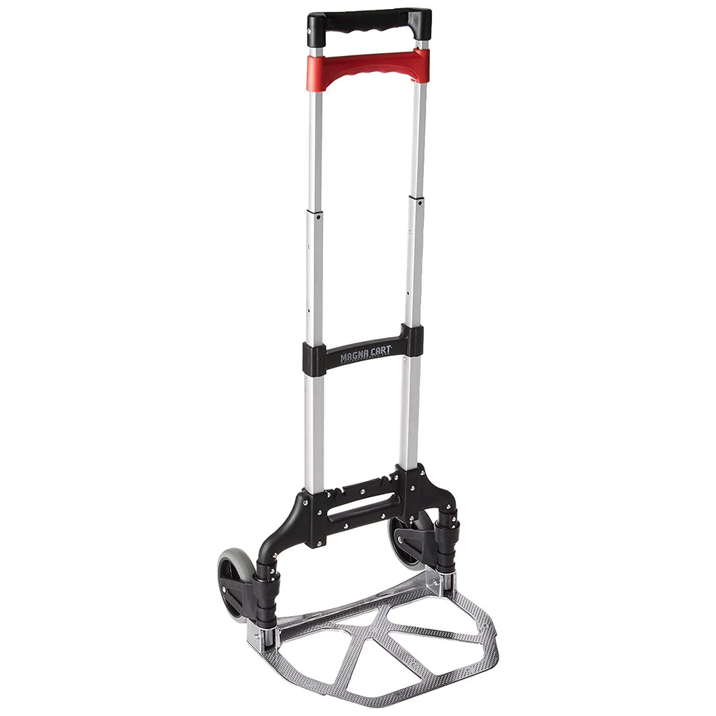 Personal Pack) Hand with Folding Wheels, Rubber Magna (3 MCI Truck Cart