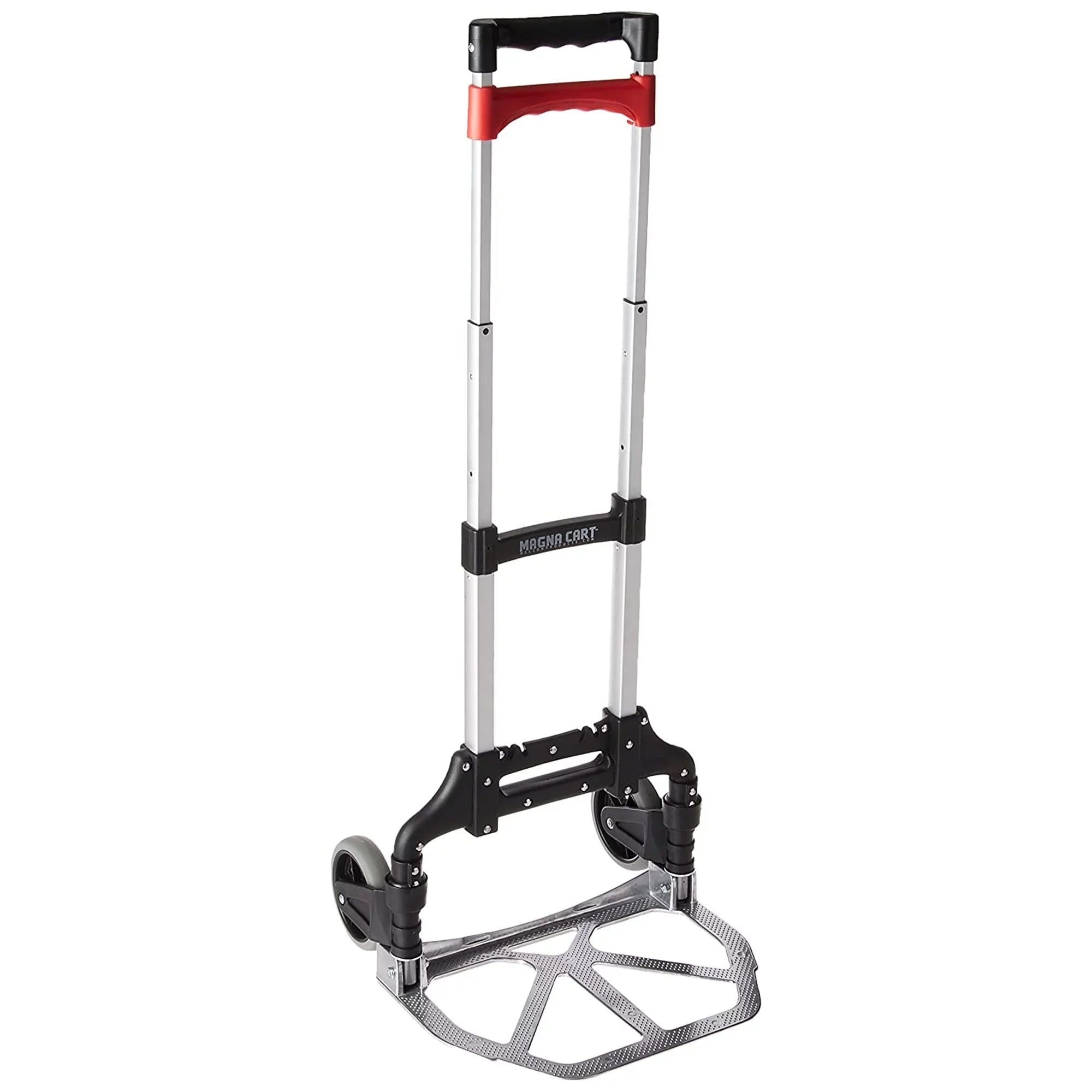 Personal Pack) Hand with Folding Wheels, Rubber Magna (3 MCI Truck Cart