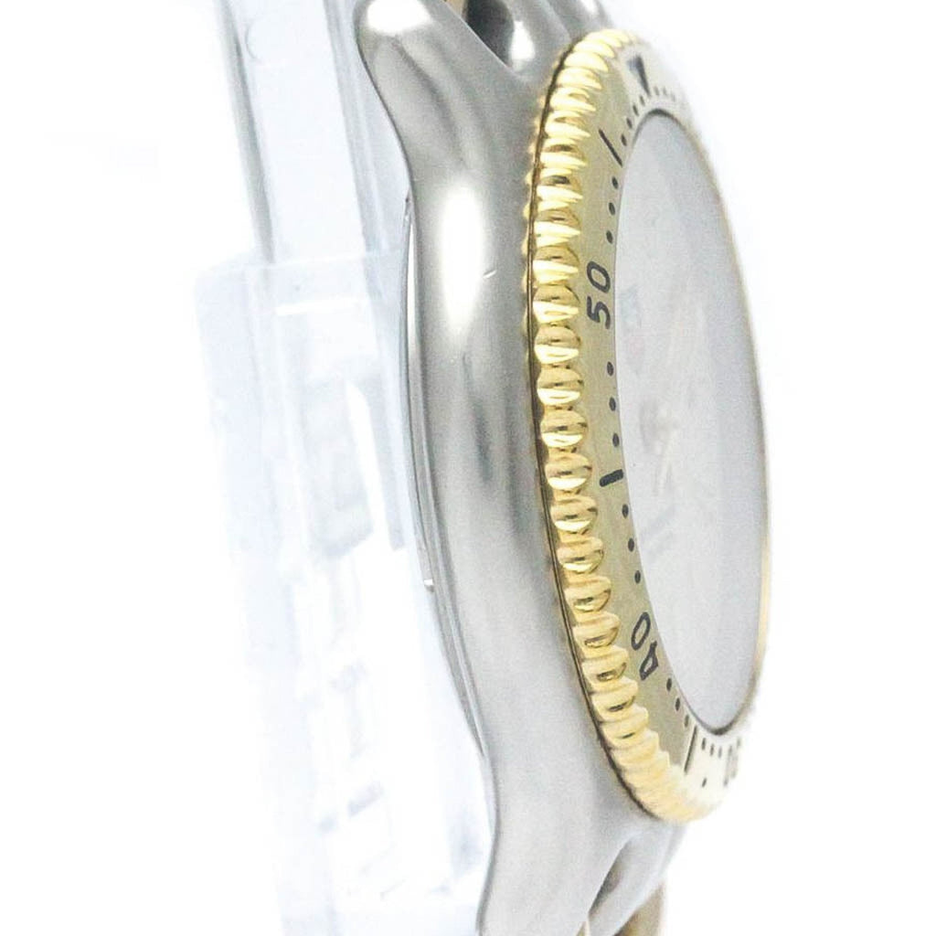 Mid Plated BF568511 Steel Watch TAG 200M Pre-Owned (Good) Polished HEUER Size Gold S95.713 Sel