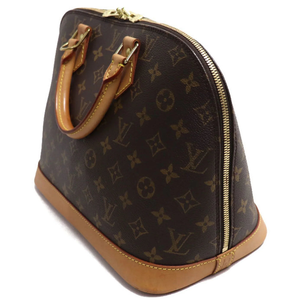 LOUIS Women's Monogram (Good) M51130 Pre-Owned BA0030 Alma Brown VUITTON Handbag