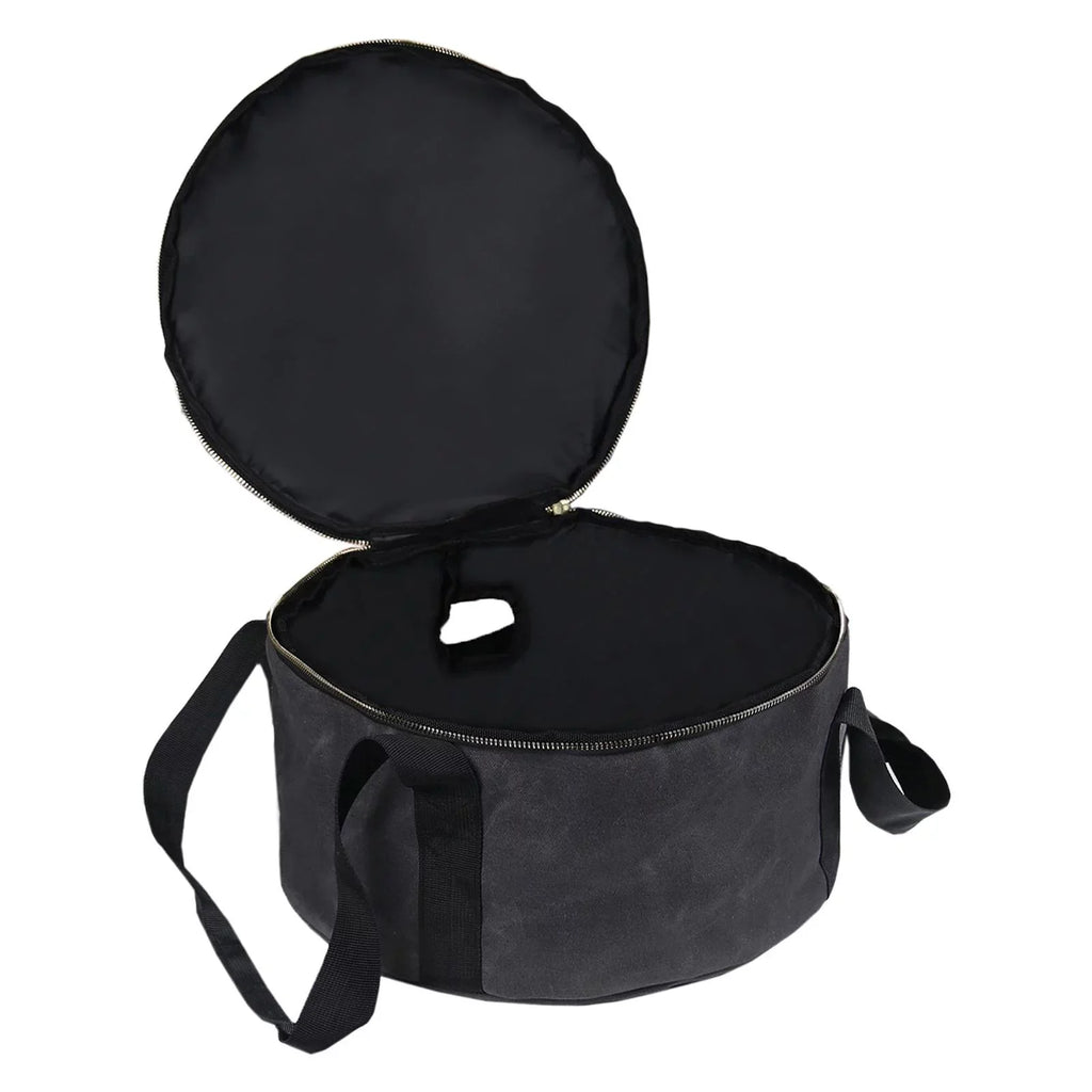 Multipurpose Bag Accessories BBQ ,Outdoor Dutch Oven ,Fishing Bag Camping - for Handbag Gray Container Cookware 12" Carry Durable Storage Activities