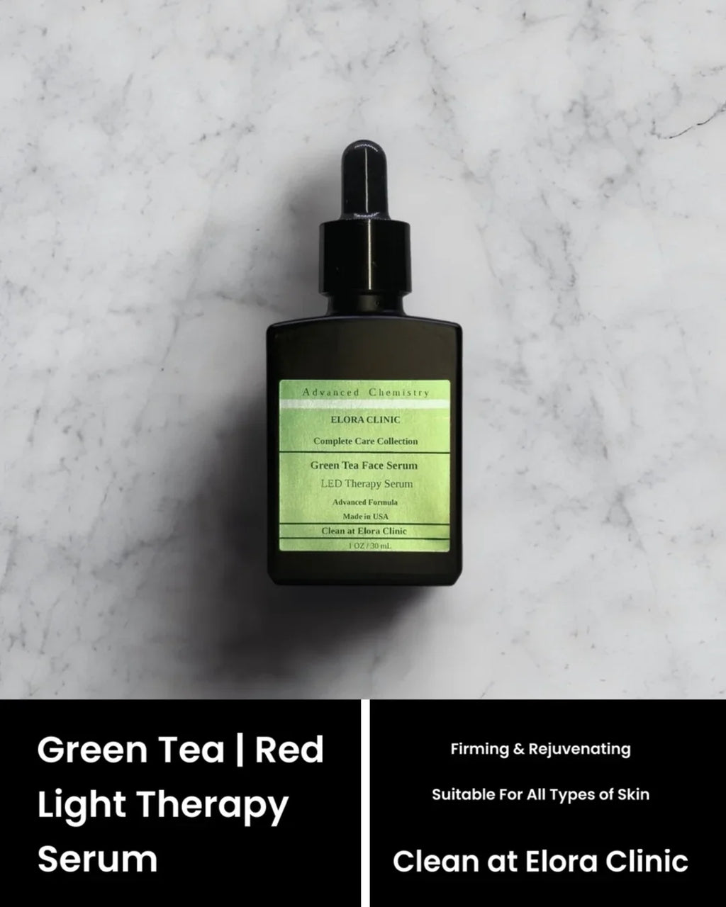 Antioxidant Clinic Therapy Elora - for Potent & Serum Serum Light LED Tea Red Serum Green Therapy Green Rejuvenating Tea -