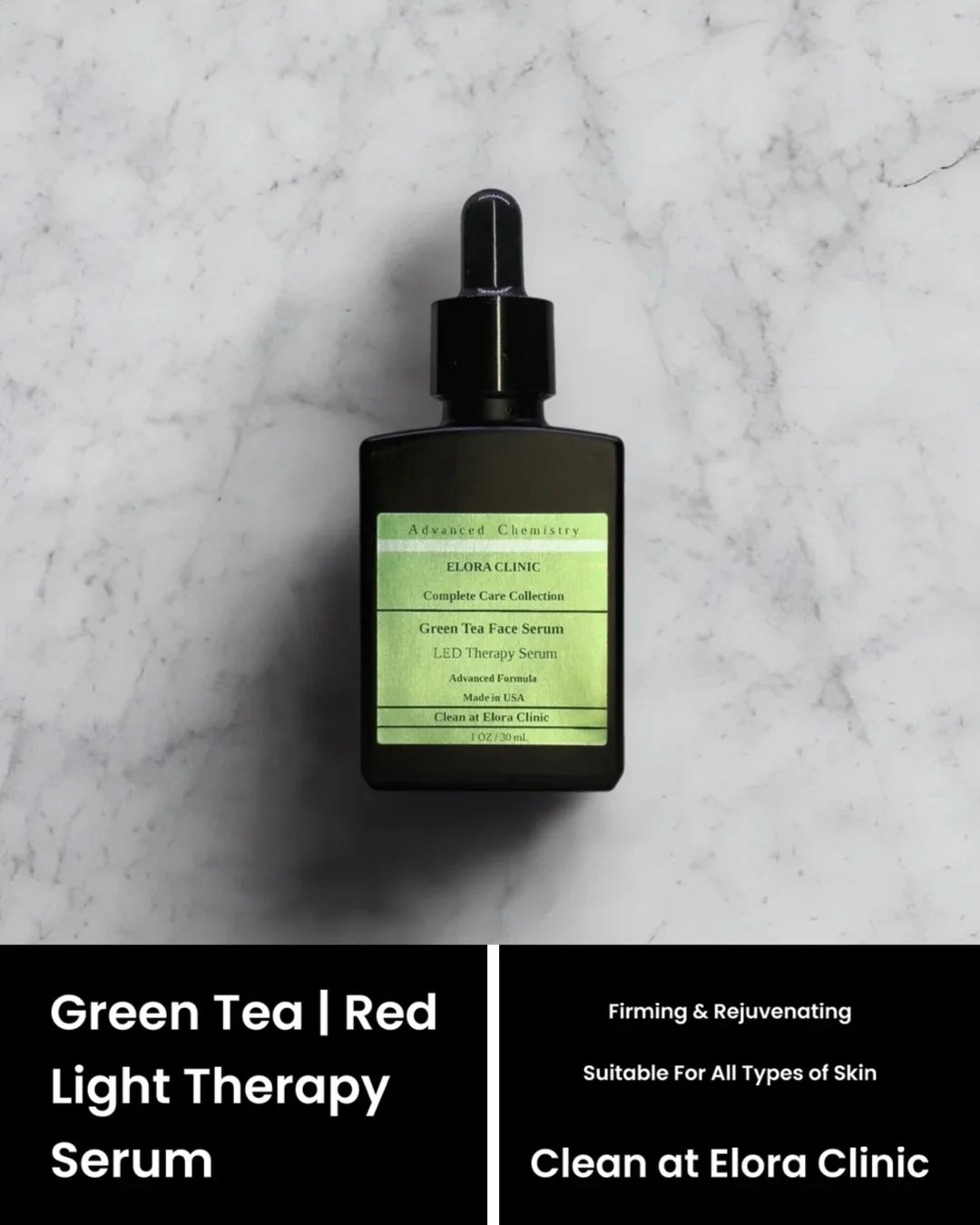 Antioxidant Clinic Therapy Elora - for Potent & Serum Serum Light LED Tea Red Serum Green Therapy Green Rejuvenating Tea -