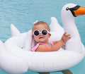 Inflatable Toy - Swimming Rideable Float Kids Style Fun, Pool Swan Raft for Celebrity