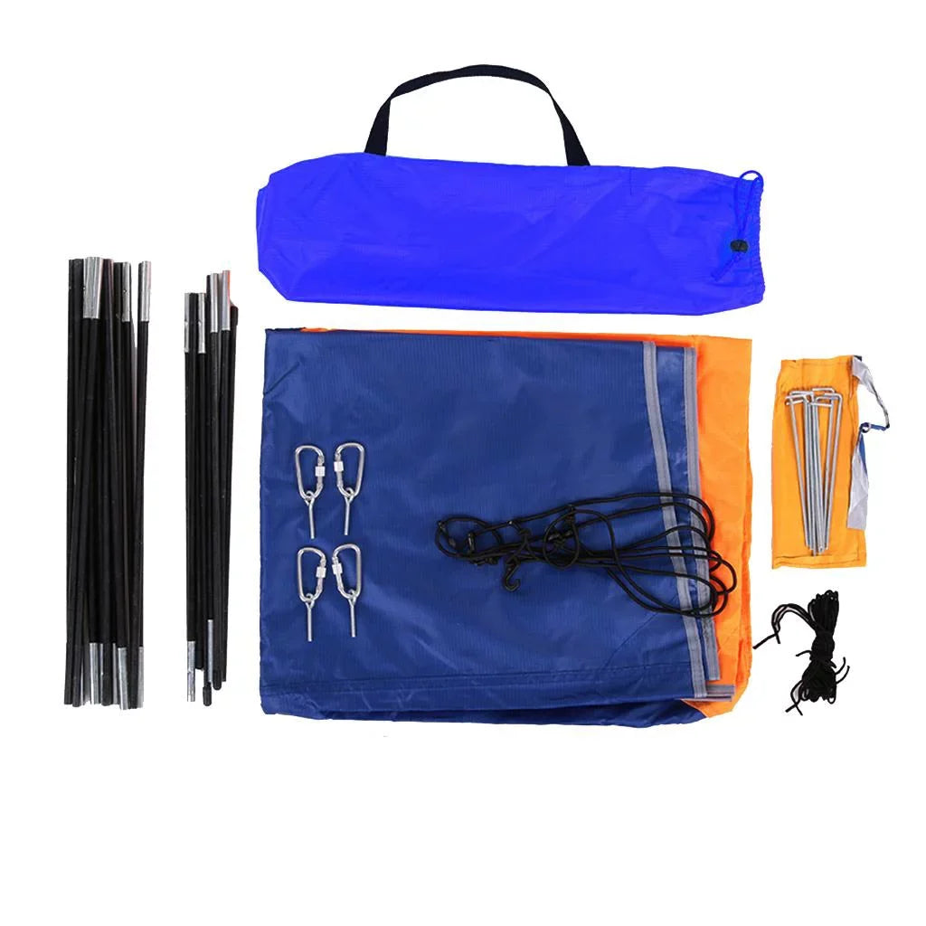 2-person Inflatable Surfing Canoe 2,3,4-person Kayak Canopy -
