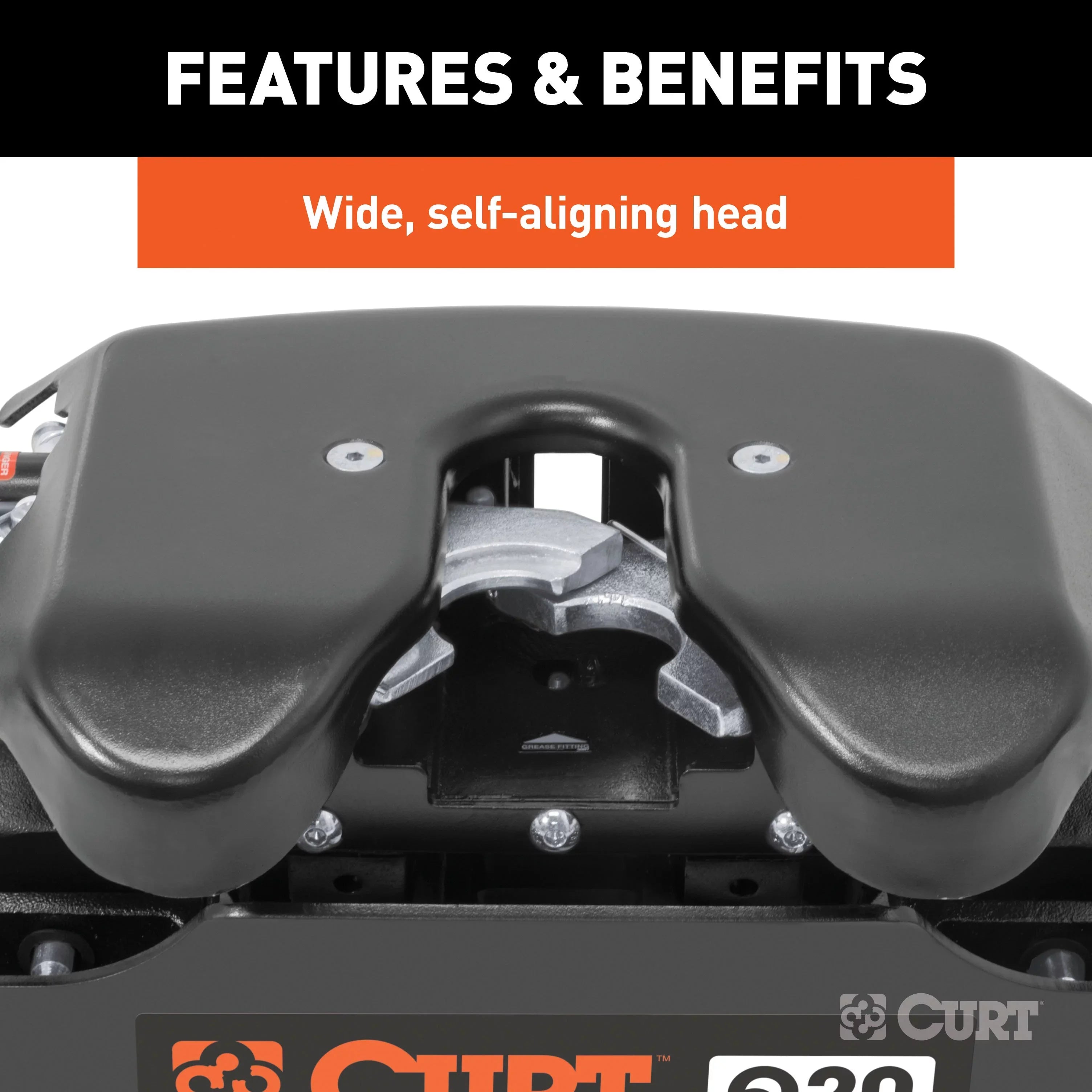 CURT Wheel lbs 5th Q20 20,000 16130 Hitch,