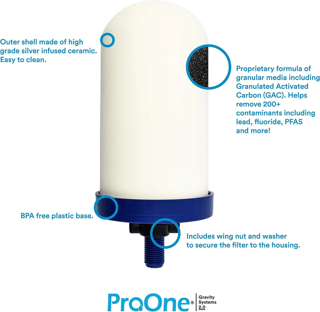 Pair Filter Piece 1 Pro-One Performance G2.0 7"