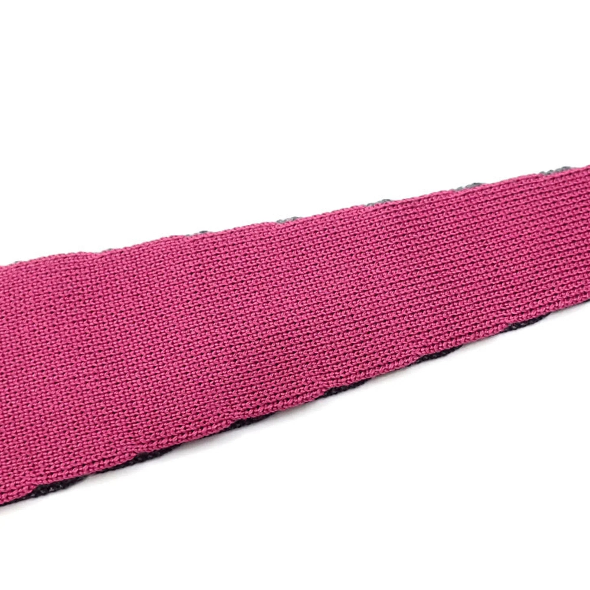 042017 Pink Square End Reversible (Good) Gray Necktie Navy Pre-Owned Men's Silk Hermes