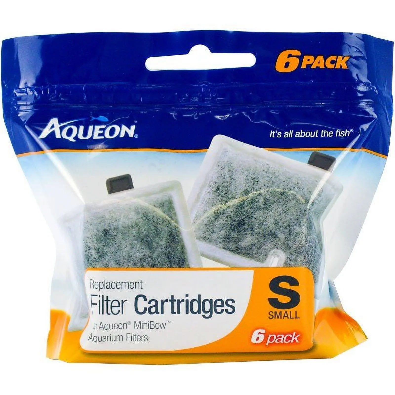 Packages) (2 Replacement Filter Aqueon (6/PK) QuietFlow Small Cartridge