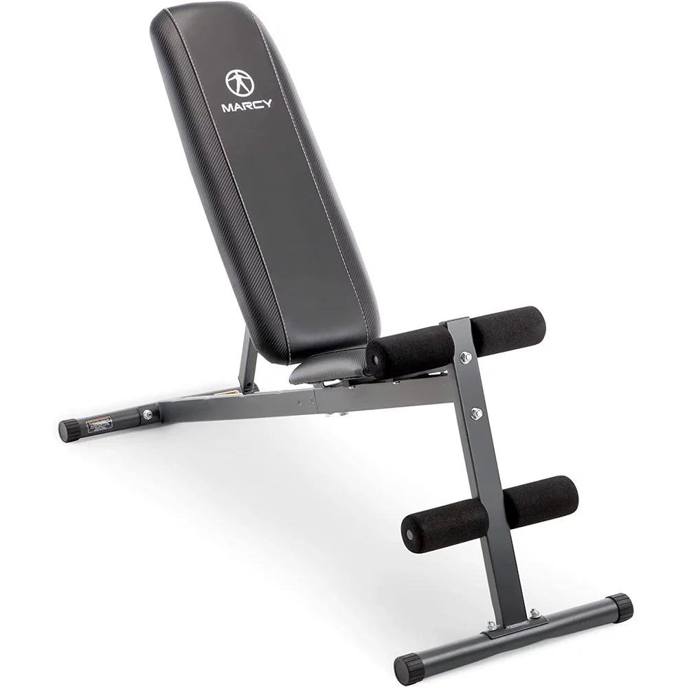 Incline, Deco Bottle Bench Sport Upright, Cooling Utility for Marcy Exercise SB-261W with and Essentials Ounce Bundle and Decline, Flat 27 Workout Water Towel