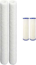 Filters Micron Water And (4) Filters House EQ-304-20 Compatible With Post And Filters Pre EQ-PFC.35 Sub Whole