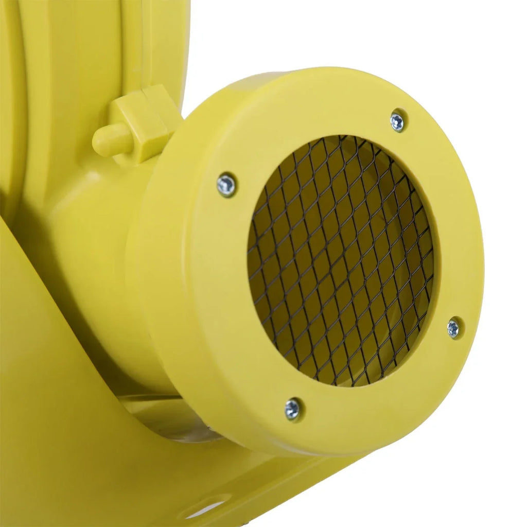 Water Blower, Indoor Fan Inflatable Safe, Castle, Air Green Pump for - Portable Yellow and Outdoor Bounce Slides,