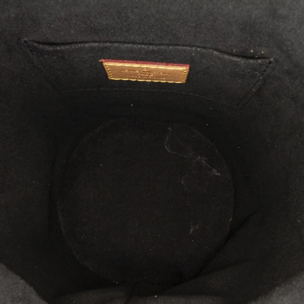Monogram Unisex DrawstringBag Brown Pre-Owned Authenticated Louis Vuitton Bag Bucket Duffle Canvas
