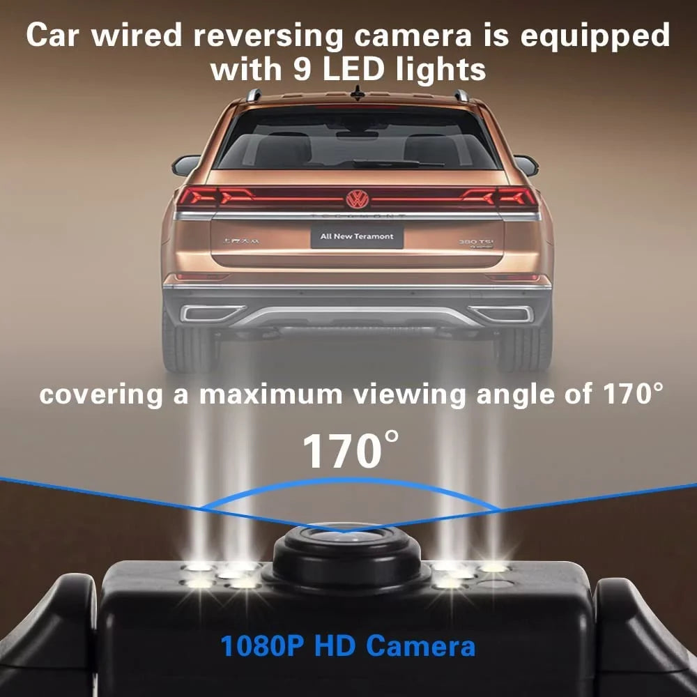 Backup for Truck Camera Pickup Car Camera SUV Kit,Car Monitor HD Lotorasia Reverse
