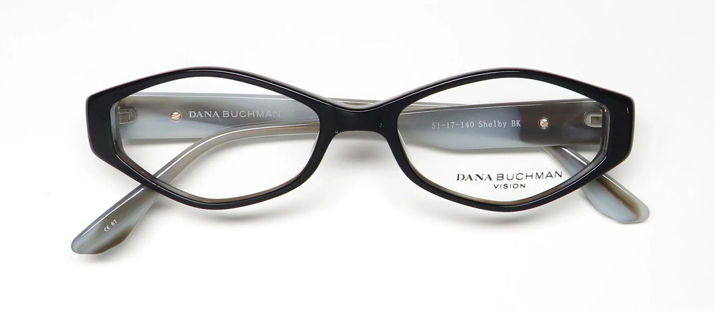 BUCHMAN Eyeglasses Black Ivory 51MM DANA SHELBY
