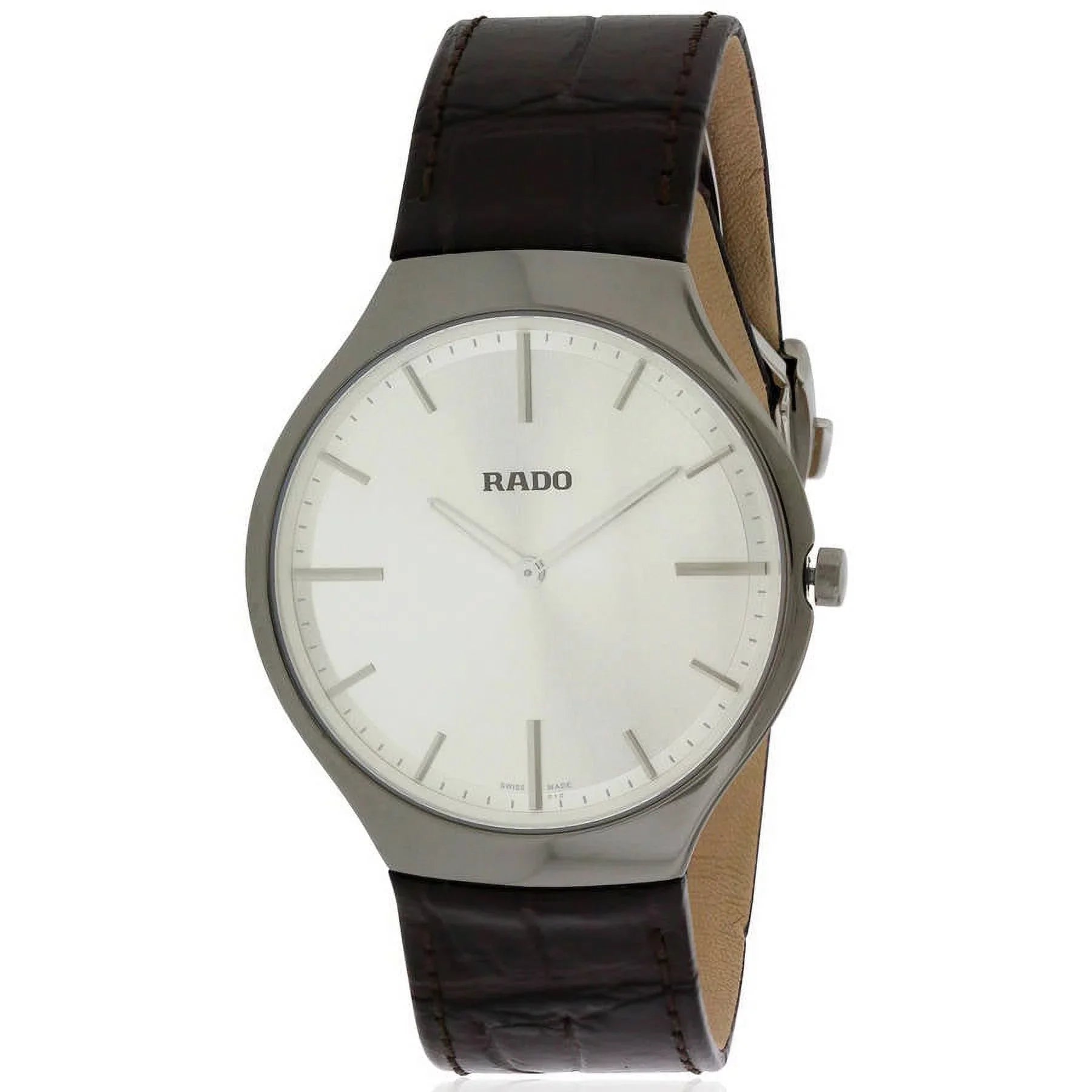Leather Men's Rado True Thinline Watch, R27955105