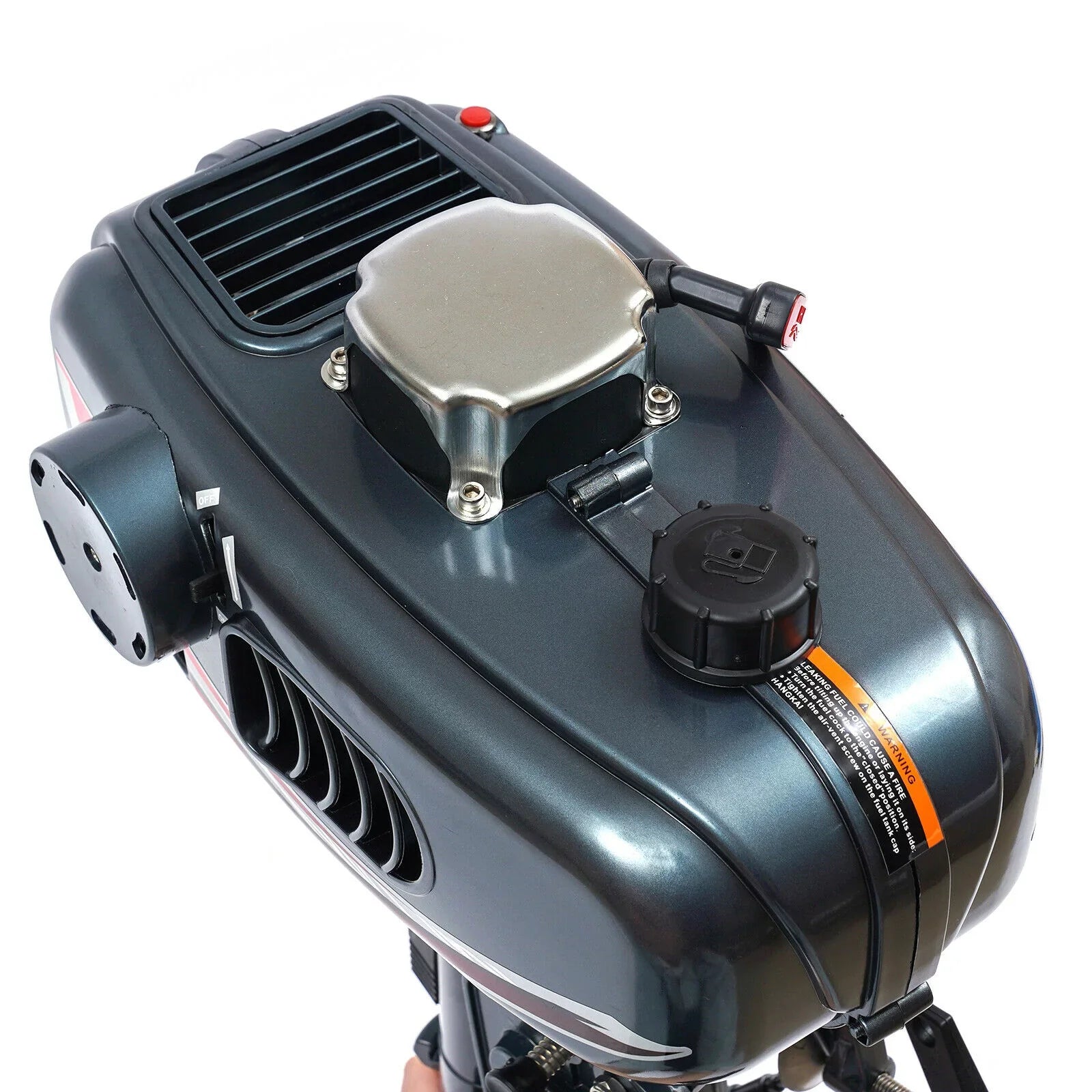 H Outboard 3.5HP / 2-Stroke System 10 Fishing Km Petrol Boat Motor CDI Engine