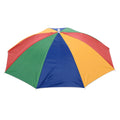 Oxford Fabric OD Single with Cap Hat, Rain Uxcell 27.2" Layer Umbrella Sun Multicolor Head Folding Strip, 3Pcs