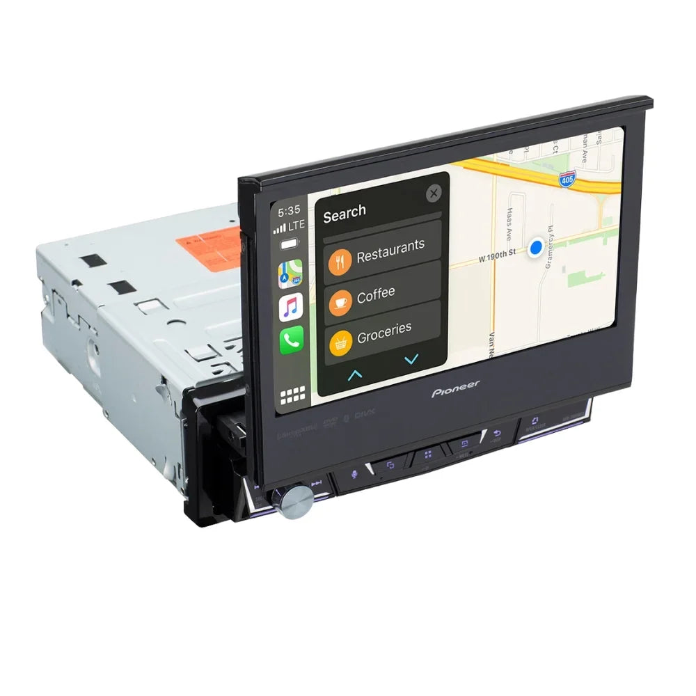 DVD w/ Bluetooth AVH-3500NEX Bullet Multimedia & Pioneer 6.8" Camera Receiver New