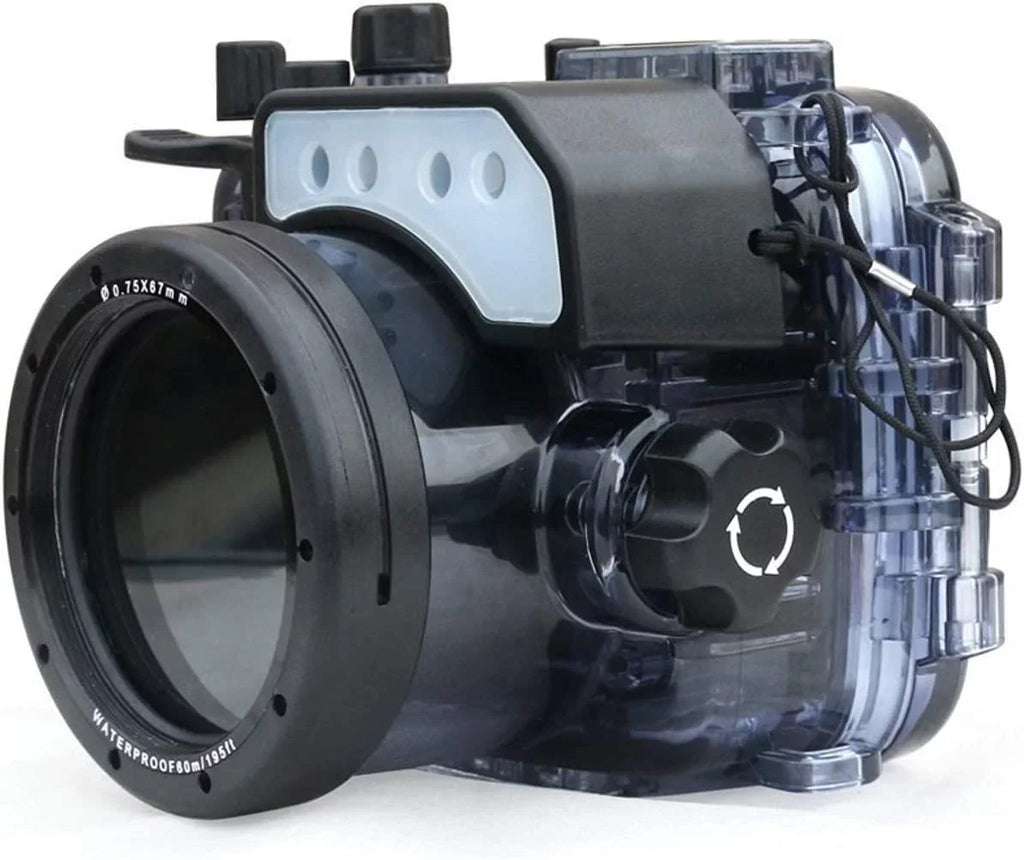 case M4 I Seafrogs Waterproof Tray Sony Kit, M2 M3 Aluminium Dome III RX100 Hands Port M5 & for V RX100 Housing II Underwater IV Camera w/ Two 60M