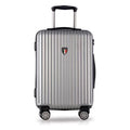 Silver ABS in. Banda Luggage, 24 T0274 Carry-On T0274-24in-SLV TUCCI