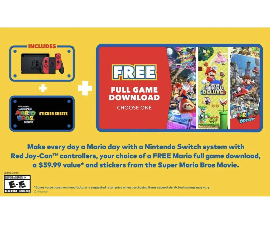 '- Memory Switch + of - Nintendo + Sonic 64GB Games Console 40th Sonic Mania Case MicroSD Carrying + Choose One Three Download Switch card Red + Edition Mario Superstars Mario Joy-Con