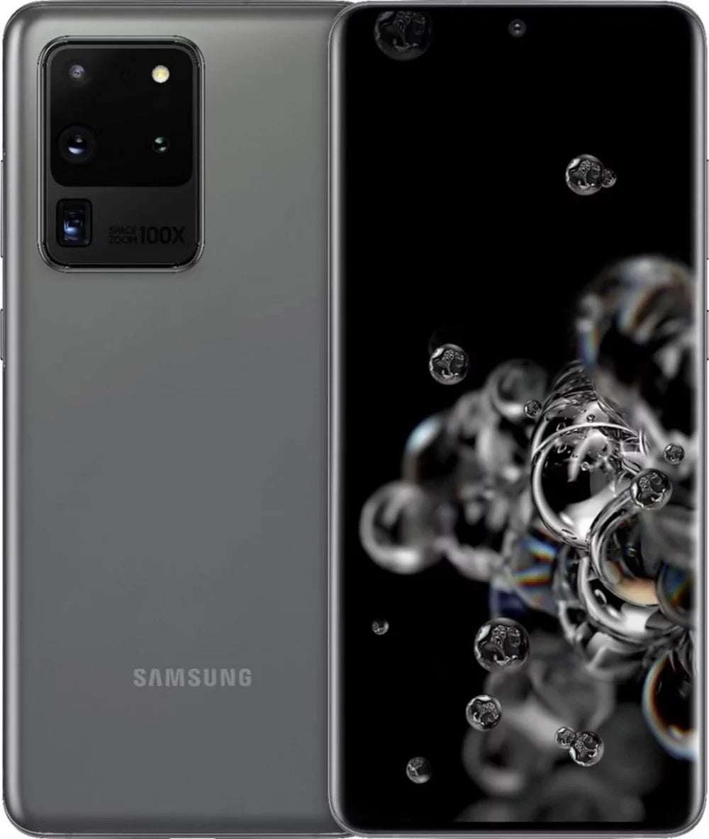 T-Mobile 128GB, Only Ultra 6.9 5G, in Pre-Owned Gray, Samsung S20 Galaxy Good) (Refurbished: