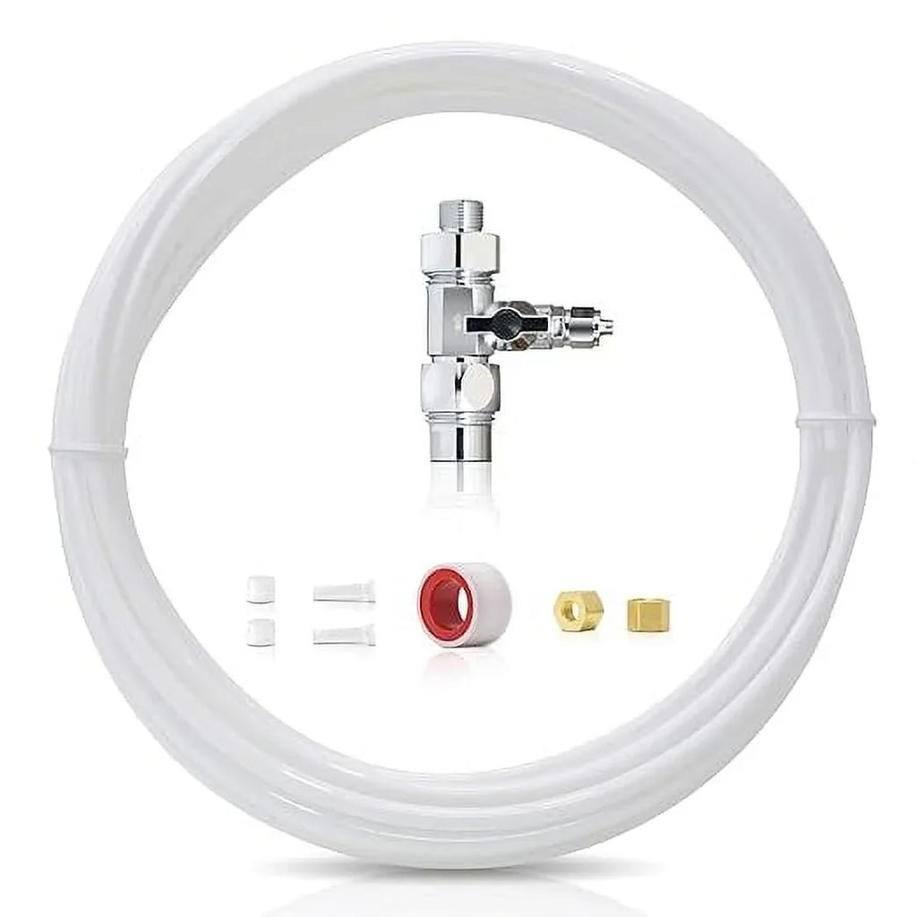 Series, 𝐑𝐞𝐟𝐫𝐢𝐠𝐞𝐫𝐚𝐭𝐨𝐫 Line to Sink Under Water & Waterdrop Water System 𝐌𝐚𝐤𝐞𝐫 for Connection WD-10/15/17UA Kit Filtration KITA Connect 𝐈𝐜𝐞