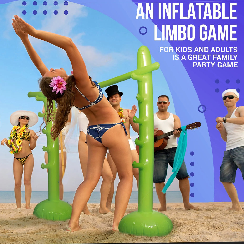 Adults, More Game Game Toys Beach, Pool and and and Kids Kid Inflatable Adults for Games Toddler Outdoor Toys Picnic, for for - Limbo Party Limbo Indoor Kids Inflatable - for Birthday Party Games, for