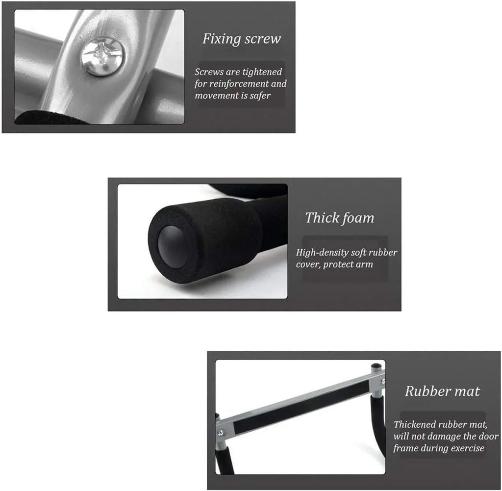 Strength for for Gym Body Workout Door Fitness Doorway Bar Pull-up Upper Equipment Home, Exercise,