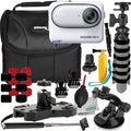 More Mini Ultimaxx Camera 3 Adapter Metal (25pc Action 1/4” Insta360 Bundle) GO Cam Advanced (64GB) Mounts, Dolly - Action & Bundle Includes: for Screw