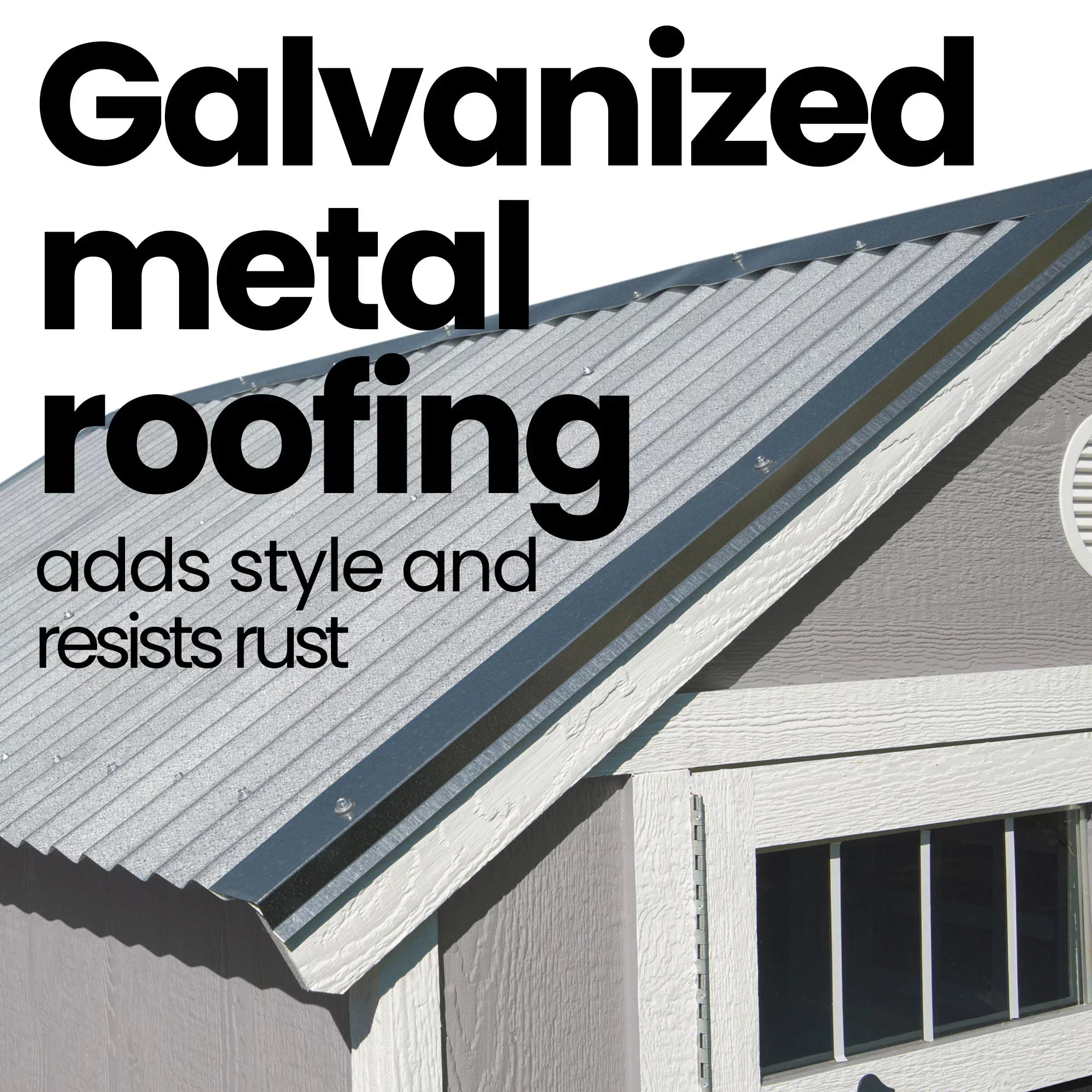 8 x Metal Handy ft. 6 Home ft. Roof Included) Shed (Floor Products with Garden