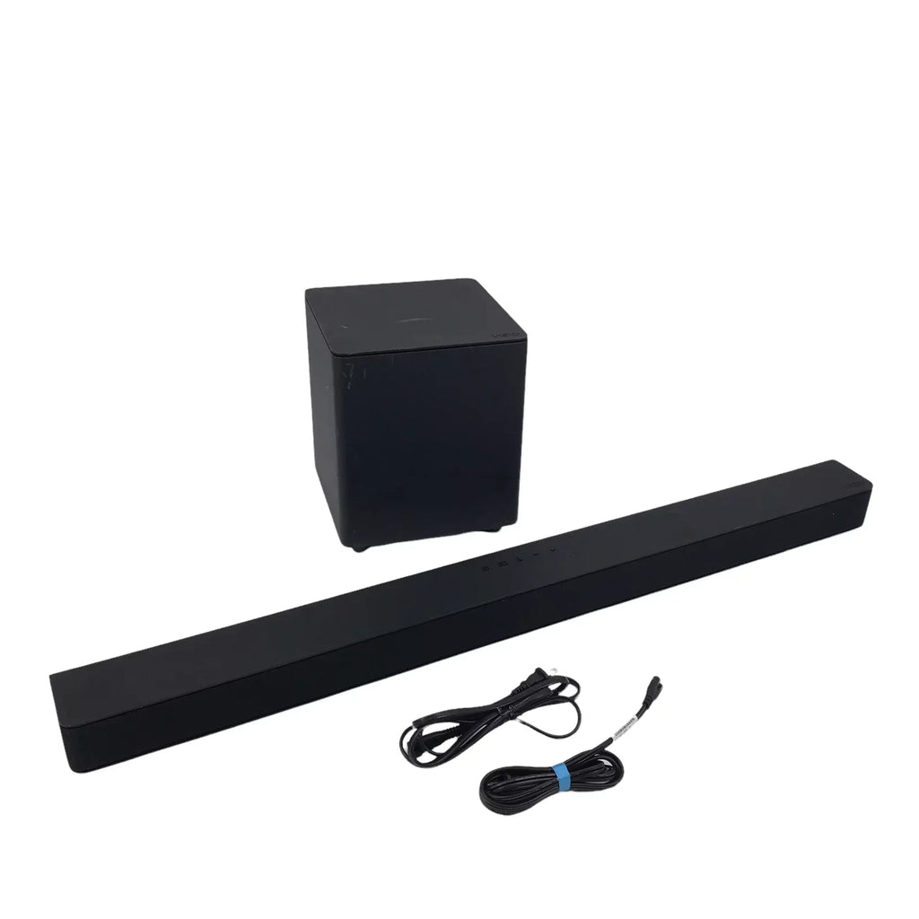 Bar 2.1 Vizio V21-H8R Home Sound Channel - System Used Black Sound #VS2982 Theater