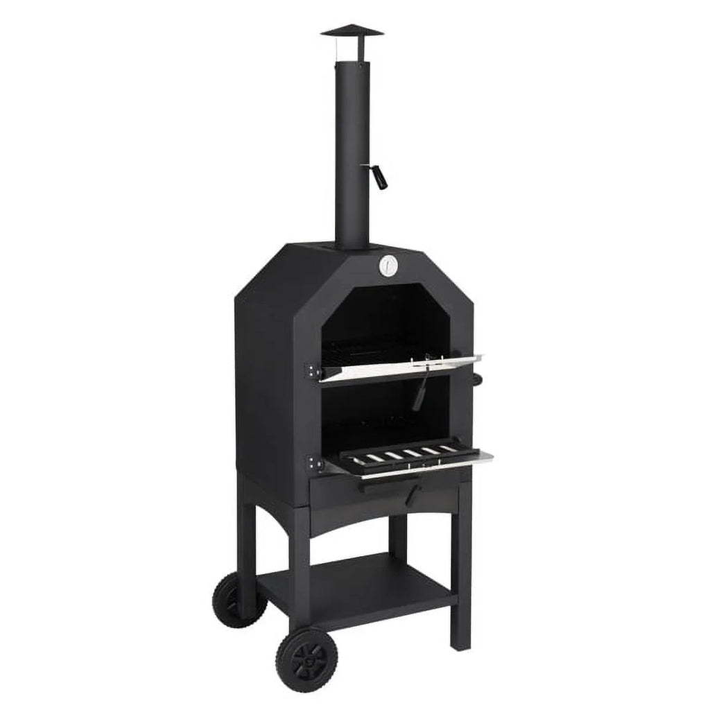 with for Peel, Grill Stone, Camping Pizza Outdoor Fithood and Pizza Fired Pizza Oven Wood Rack, Backyard