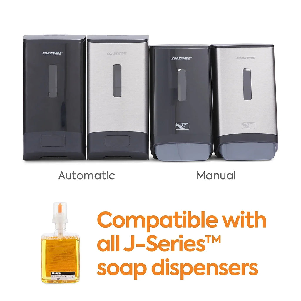 COASTWIDE mL Foam Antibacterial CWJSR-CIT Soap J-Series Citrus 1200 2/Carton Hand
