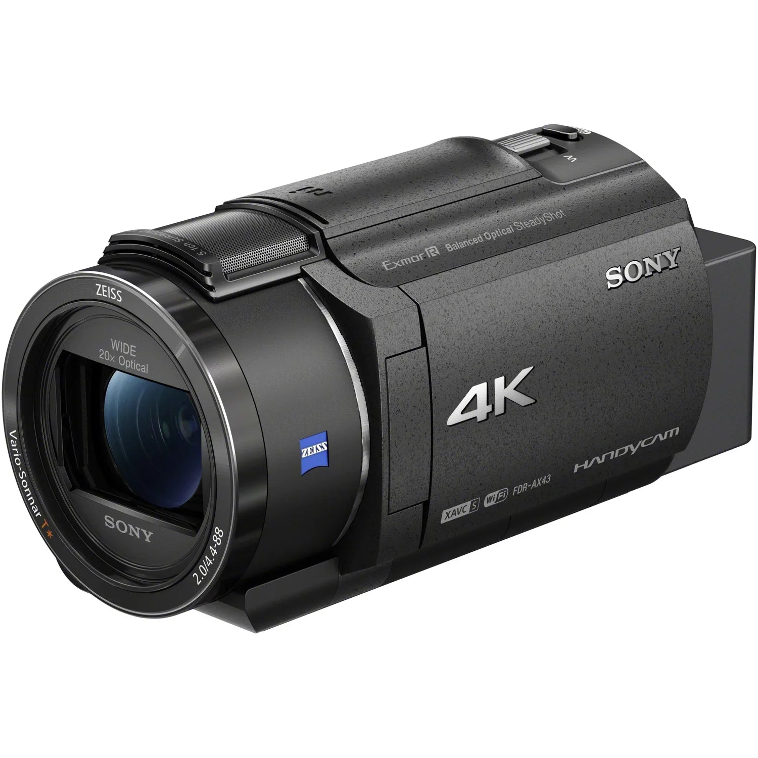 4K Exmor CMOS Digital AX43A Video with Handycam R Sensor Camcorder Sony