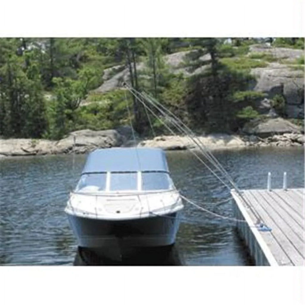 to Dock Edge 18ft [3200-F] Premium up 8ft Whips 2PC LBS 2,500 Mooring