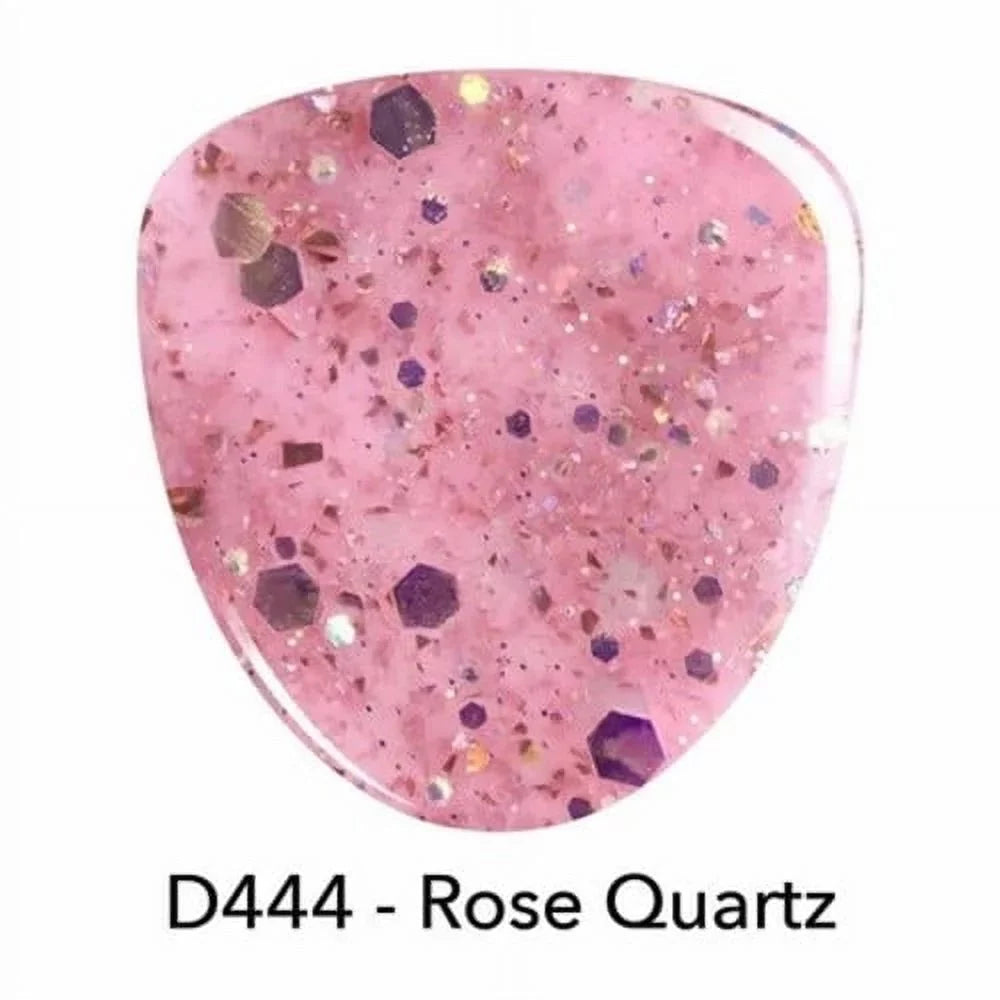 Nail Starter Revel with Liquids Kit Rose Dip Powder Quartz EZ Powder D444 oz 0.5