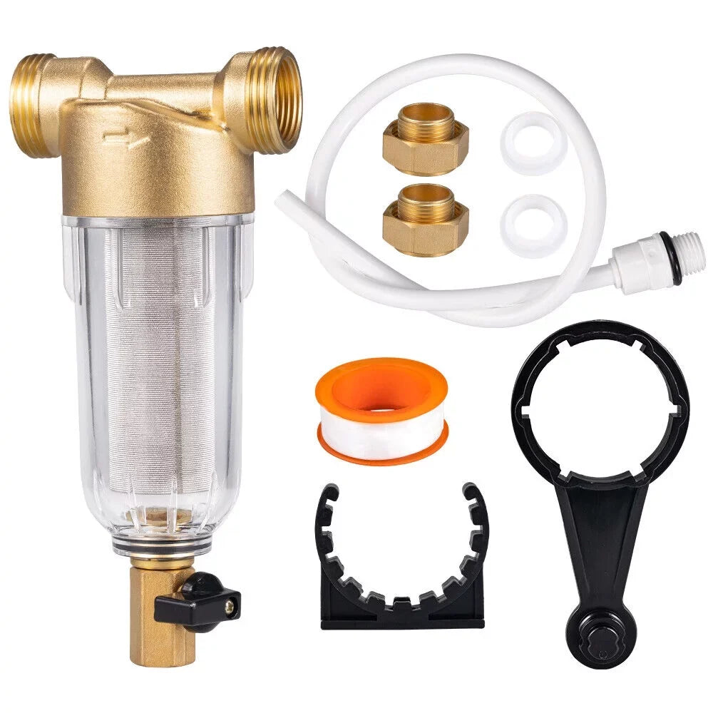 Fits Save Maintenance Sediment - Reusable 316L Durable Costs All Spin - KingFurt Design Down Filter to Material, Easy Pipes,