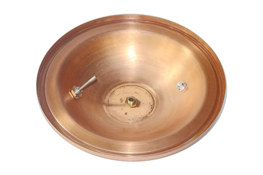 YINCHEN Copper Thump Distiller Still Water Pot Thumper Lid 5 with (Copper Gallon) Keg