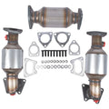 2005-2008 Set Replacement 3.5L Converters Pilot for GELUOXI Catalytic 45106-45107-45108 Honda