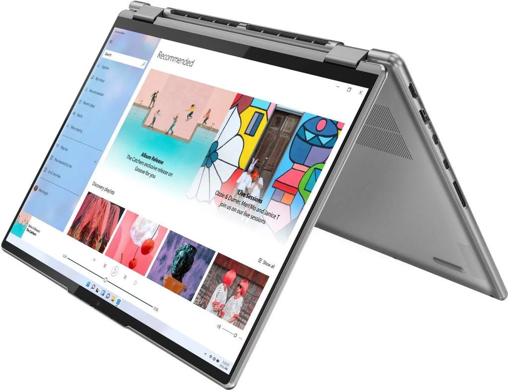 A370M - 2-in-1 - i7-12700H SSD - - - Memory Intel Lenovo 32GB Arc Arctic Platform Yoga Touch 16" 2.5K - Core 7i 1TB Intel Laptop - Grey Evo