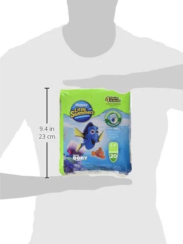 20 Small, Swimmers Swimpants Disposable Little Count May Vary), (Character Huggies