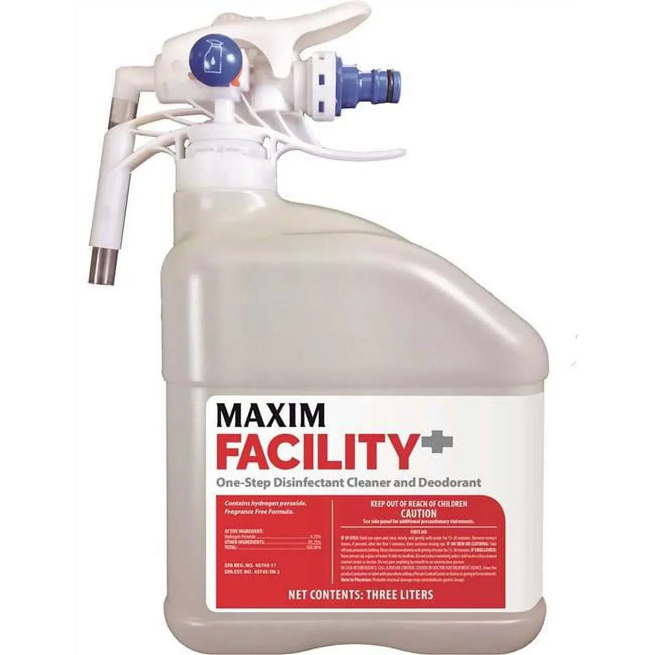 046200-39 101.44 Cleaner Plus 1-Step Disinfectant Maxim Facility oz Midlab