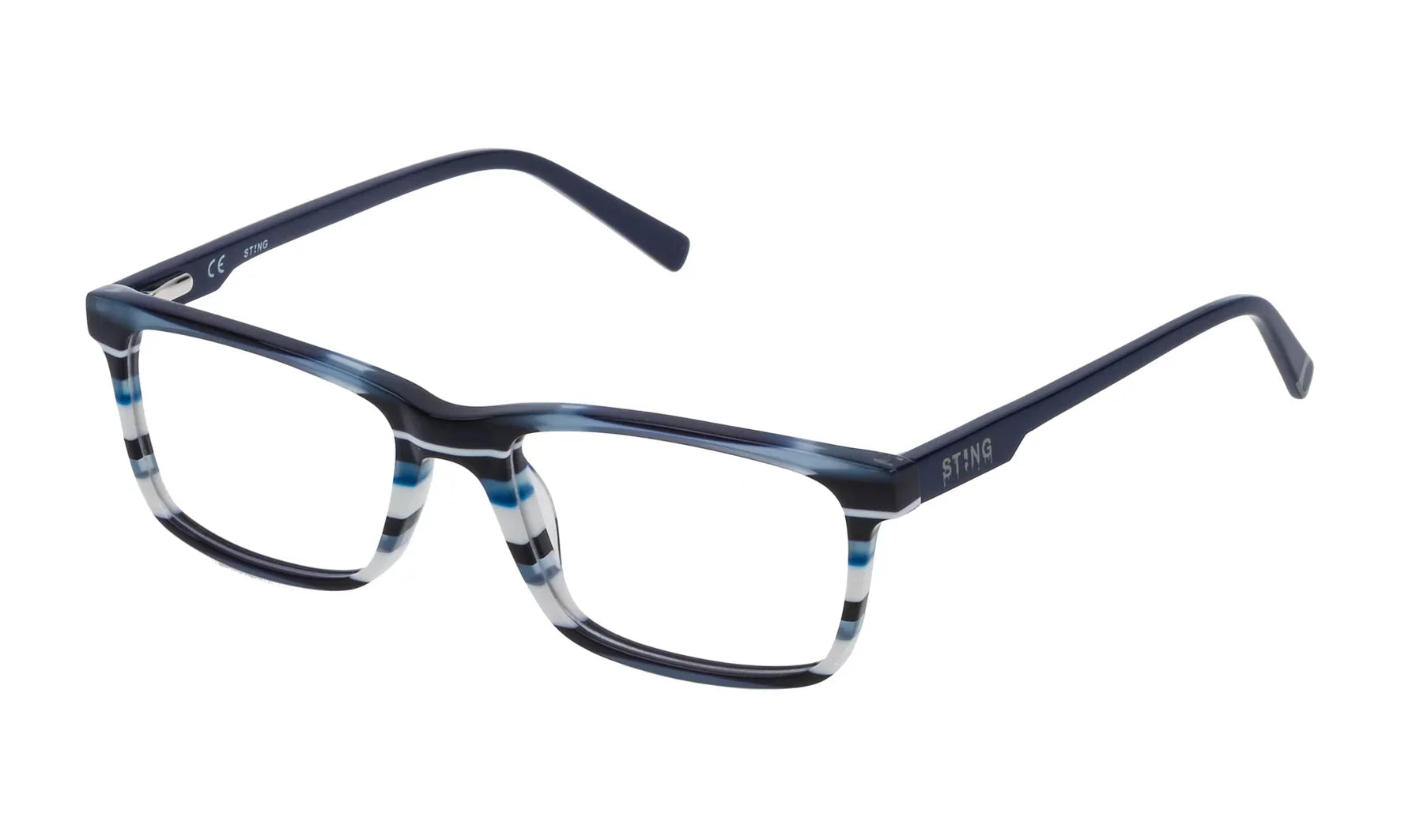 FRAME BLUE EYEGLASSES SHINY STING CHILD LINED VSJ6464907P4