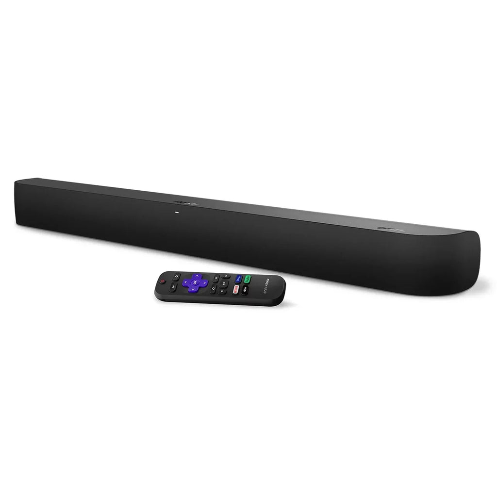 Smart Media 4K built-in onn Roku Player Soundbar Streaming with