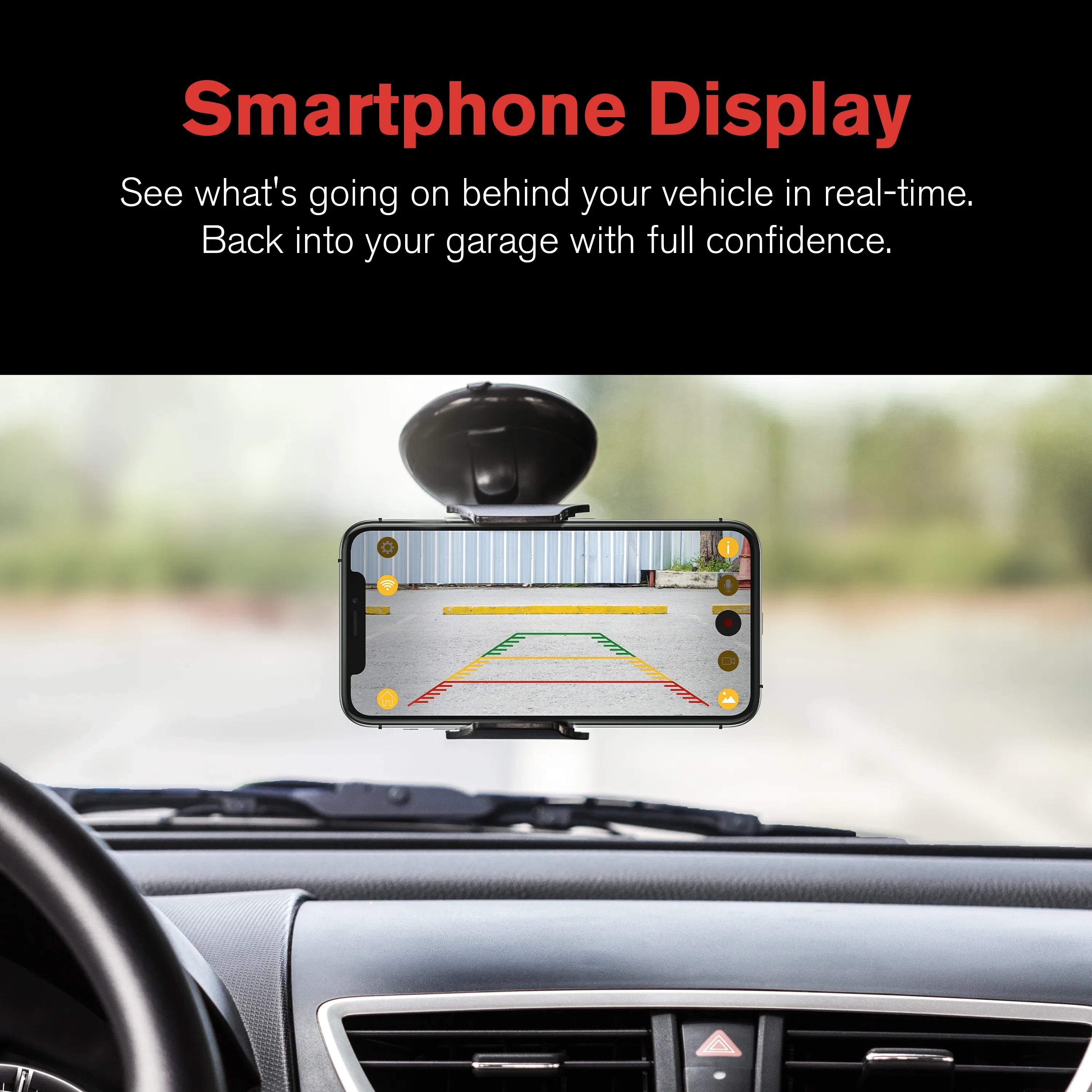 Solar 1080P Backup Wi-Fi Black Charging, Installation, App Controlled Powered Easy Compatible, and Wireless YADA Phone, via Bluetooth Portable HD Full Camera, Wireless Universally on